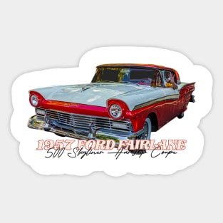 1957 Ford Fairlane 500 Skyliner Hardtop Coupe Sticker